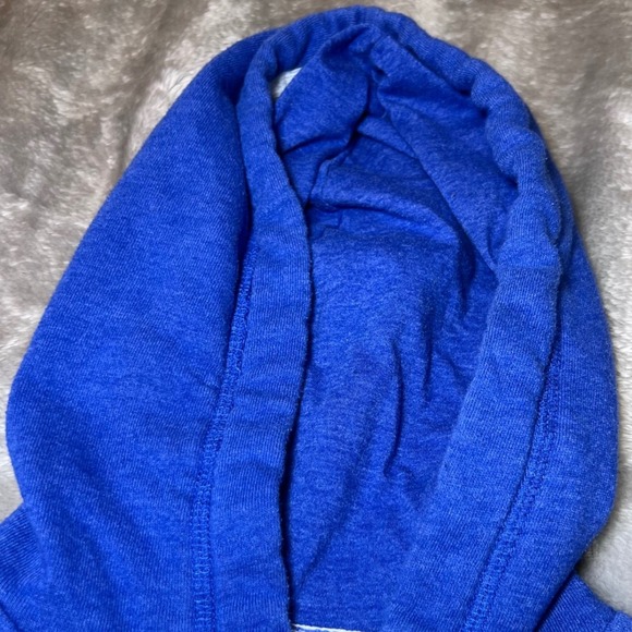 Aeropostale Blue "AERO Varsity Dept" Full Zip Hoodie Womens Size Small Y2K - Picture 8 of 12